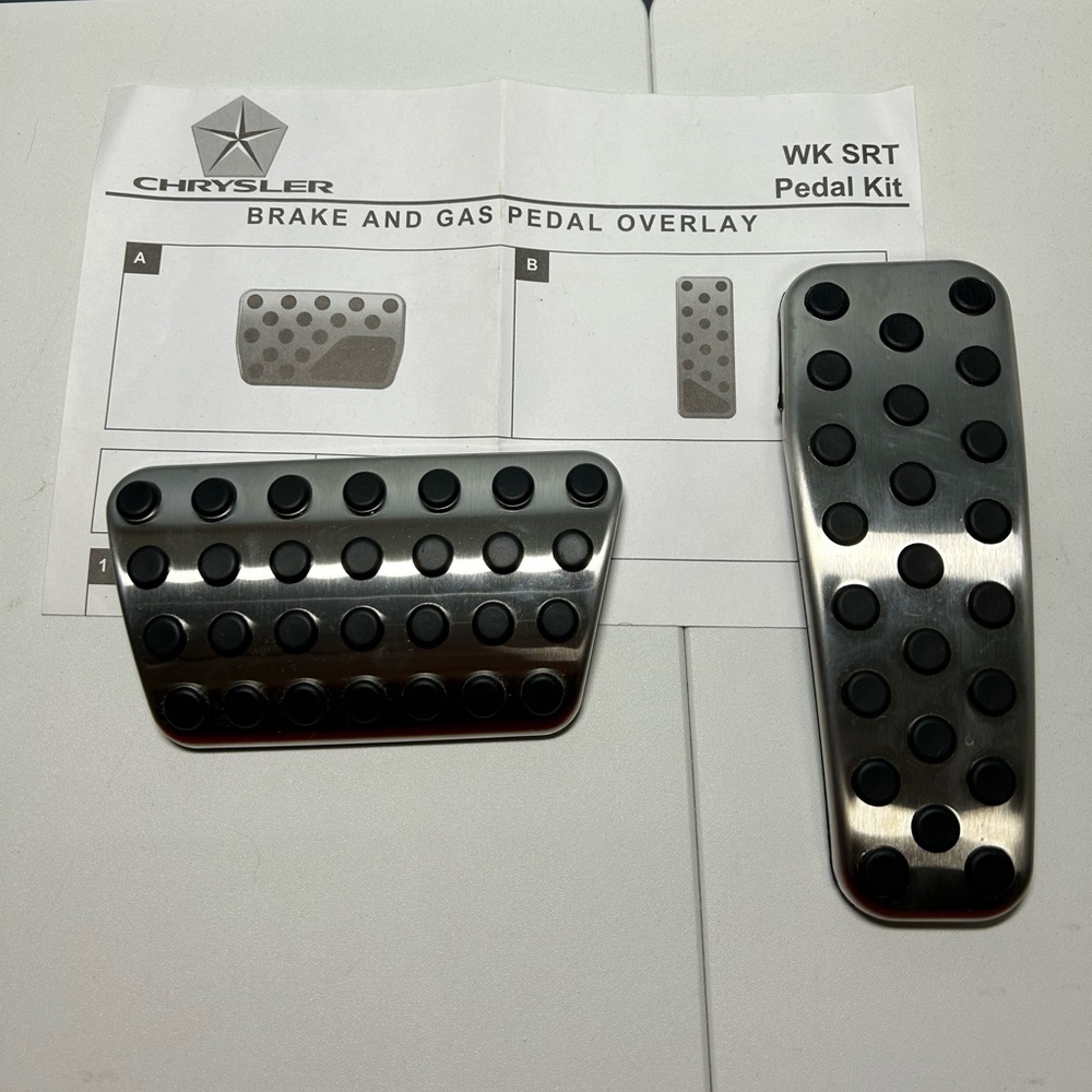 Mopar SRT 05181565AA Dodge Charger Challenger Chrysler 300 Pedal Overlay Kit OE